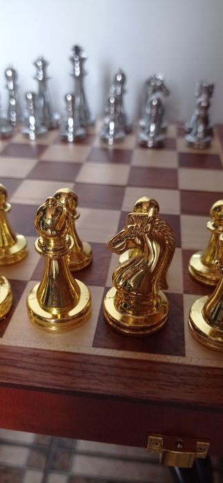 Вечные шахматы металлические