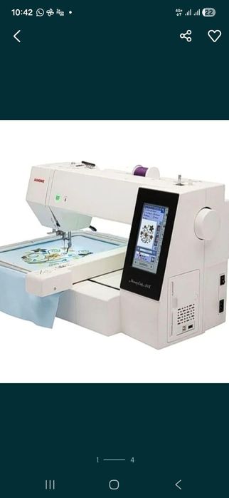 Вышивальная машина Janome 500E