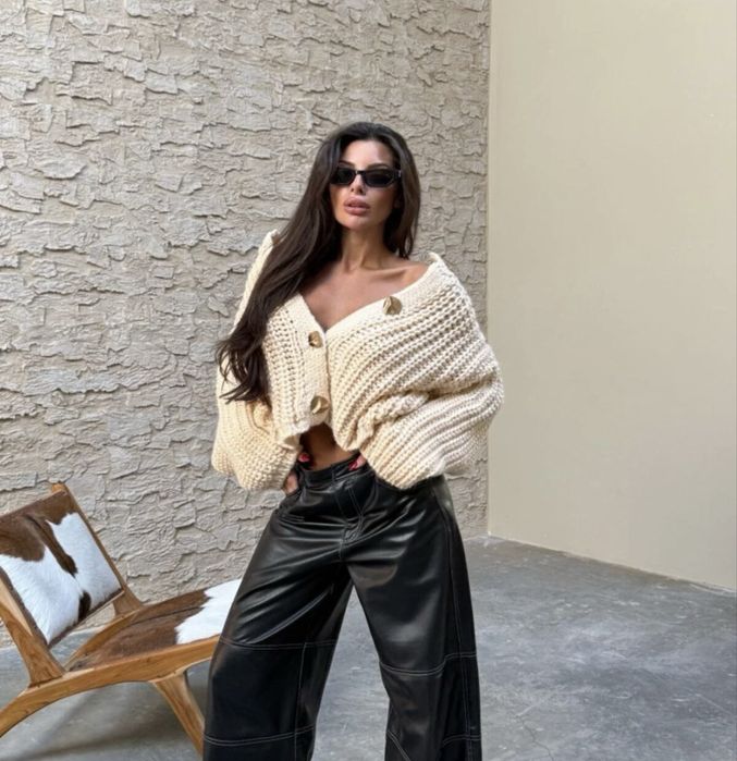 Плетена жилетка