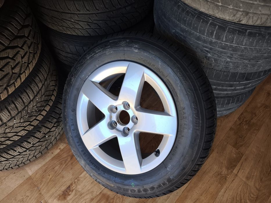 Чисто нова Джанта  15" 5х100 Ауди а3,Сеат,Шкода,Голф 4