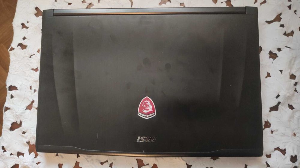 Laptop MSI GE72HQ I7 Procesor 5600 Video Nvidia GTX 2 giga ddr 5,960mb 16 giga rami ddr3L,1SSD M2 Sata 128 giga 1 sata  1 pci slot,17 inchci