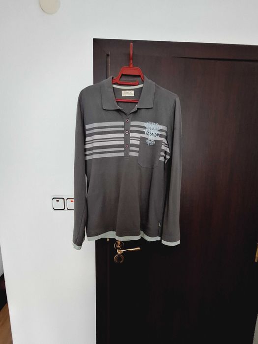 Мъжко яке плюс памучна спортна риза към него