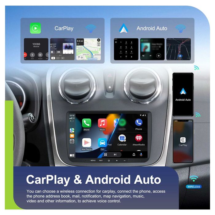 Navigatie android 4 gb RAM Dacia Renault Logan Sandero Duster Lodgy Dokker Capture