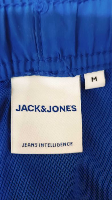 Pantaloni scurți jack&jones albastru/alb mărimea M