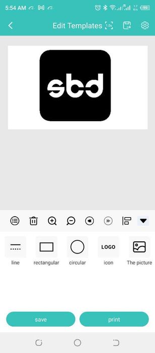 Barcode Shtrixkod Xprinter Bluetooth label pritner/ receipt printer 2x