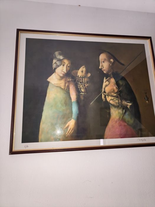 Tablou vechi,ulei,diverși autori cunoscuți