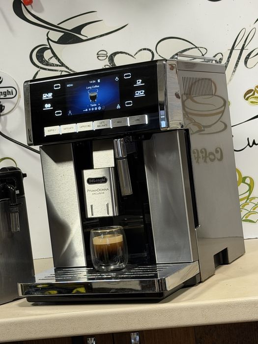 Кафемашина кафе автомат delonghi Primadonna Exclusive с гаранция