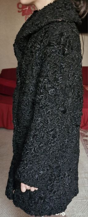 Шуба каракуль натуральный