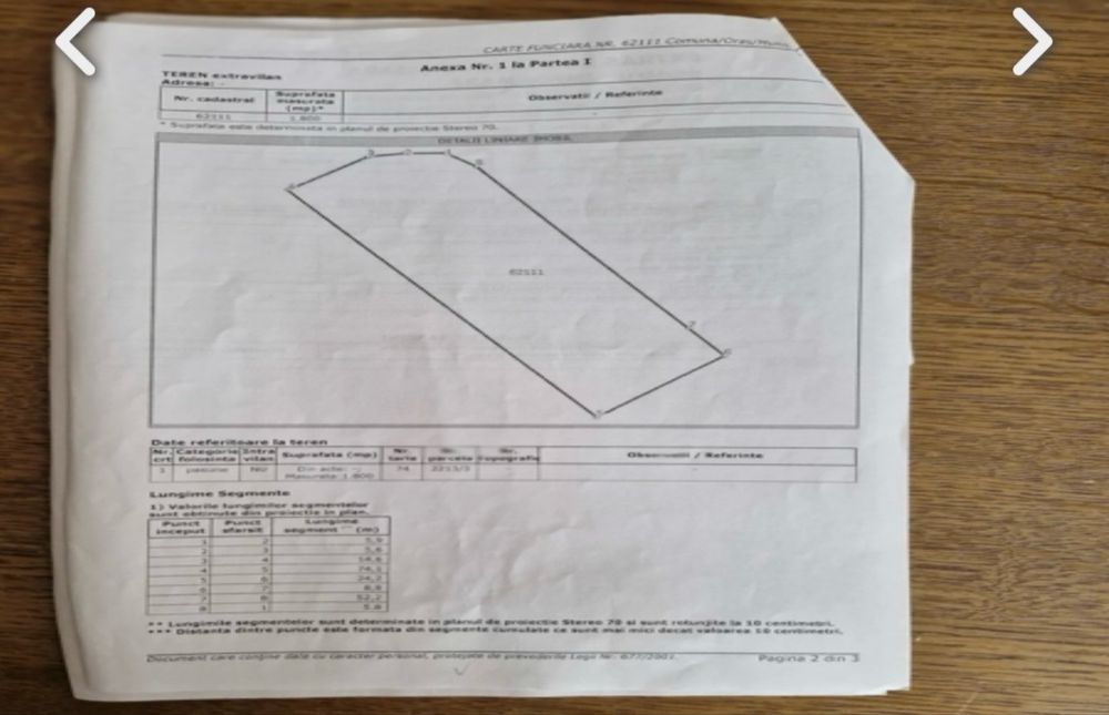 Vand teren extravilan Jud HD