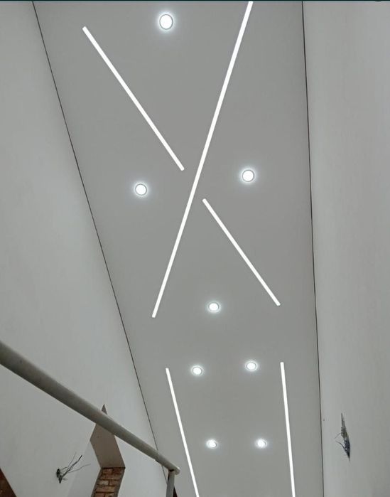 Натежной потолок