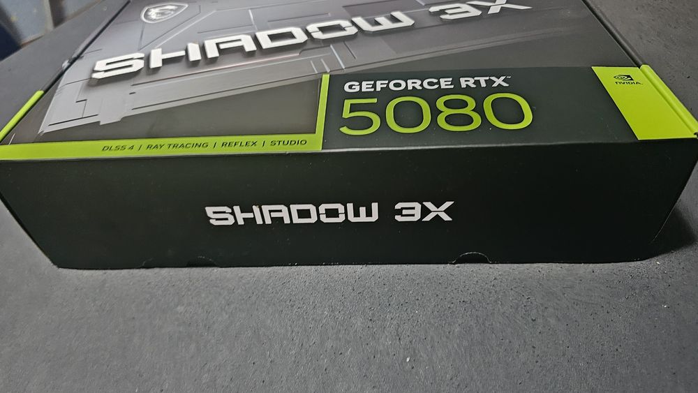 MSI RTX 5080 shadow3x