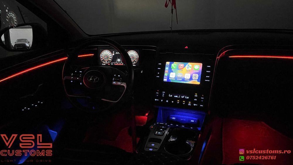 Lumini Ambientale (Mercedes, Audi, Bmw, Skoda, Tesla, VW, Porsche,Etc)