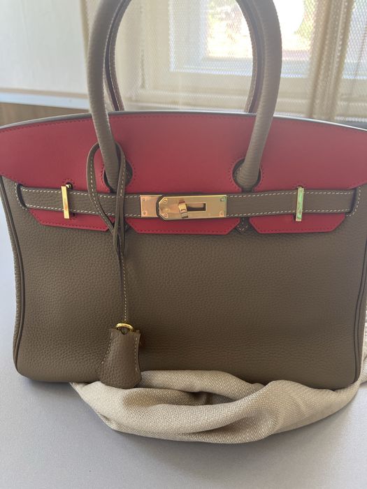 Естествена кожа чанта Hermes