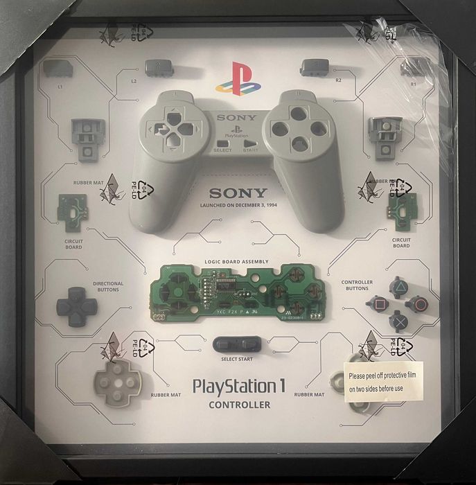 ShadowBox / Diorama Playstation 1 (1994) si Xbox One S (2016)