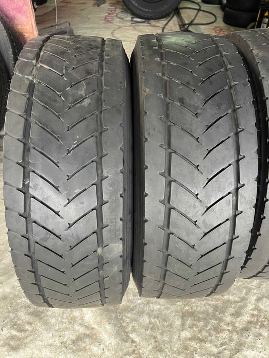 4 тежкотоварни гуми 245/70 R17.5 Goodyear KMax D 136/134M M+S DOT2021