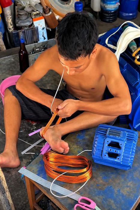 Ремонт электродвигателей