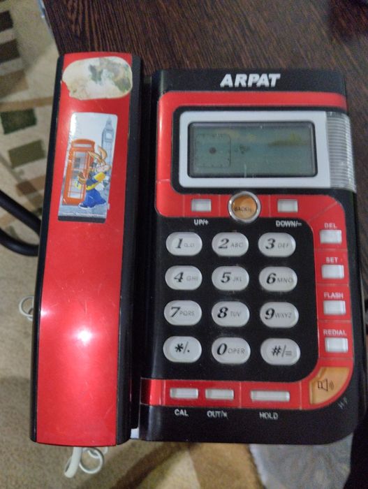 Стационарный проводной телефон