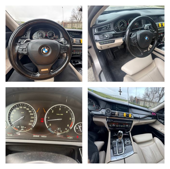 BMW seria 7 F01 740d xdrive individual 4 butoane distronic side assist