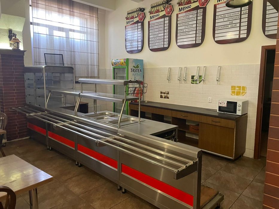 Линия раздачи для столовой