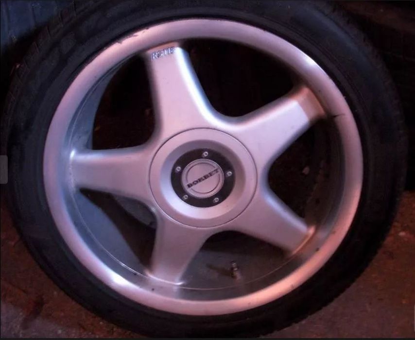 Vand 4 jante Borbet cu cauciucuri Pirelli, Germany stare noua Audi/BMW