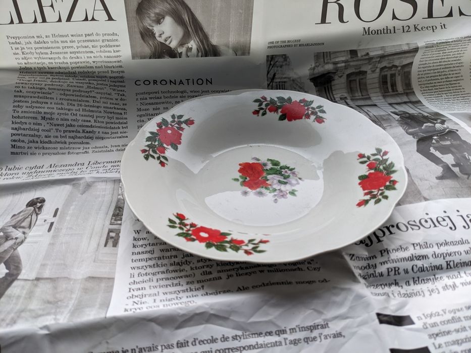 Тарелка из керамики