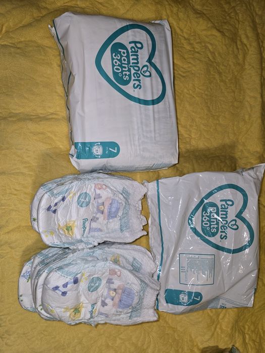 Pampers pants  numarul 7