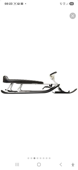 SANIE STIGA Snowrace Kink Size GT , 2 persoane,  alb