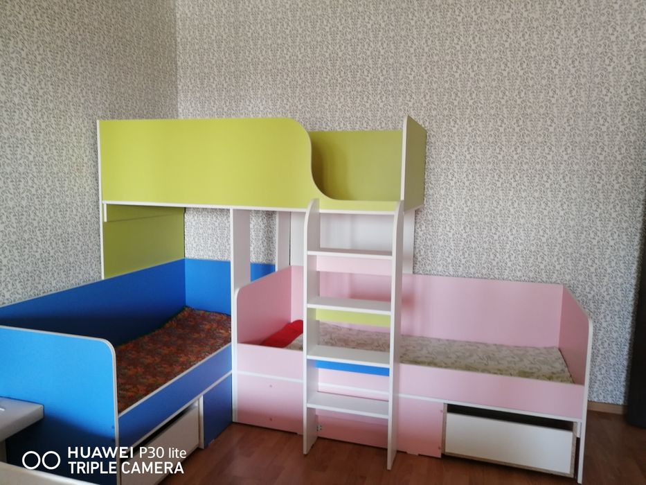 Кровать для троих детей