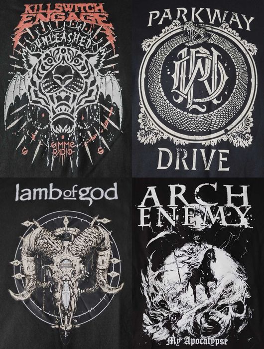 Тениски с двойна щампа (лице,гръб) и  гумирана щампа