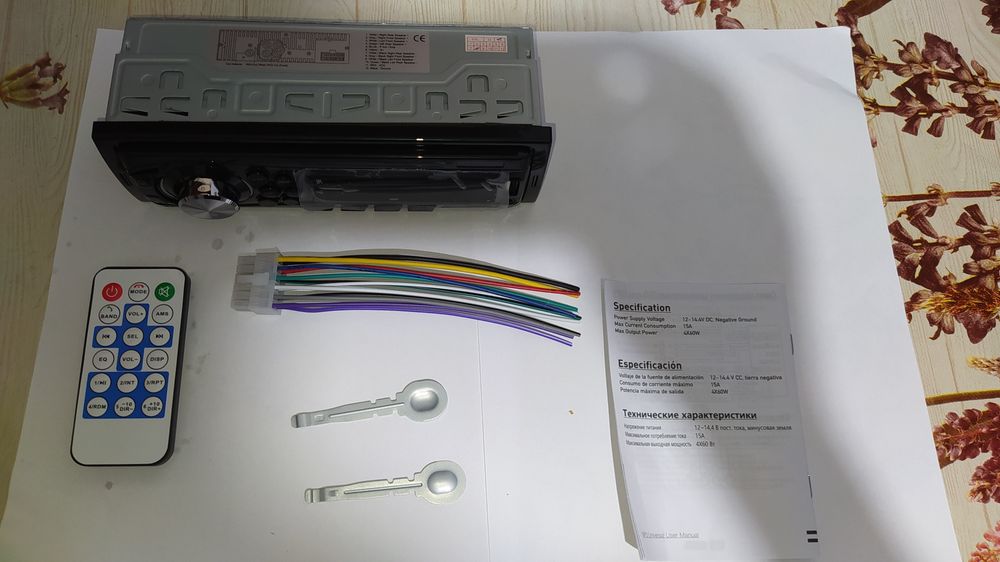 Radio MP3, Bluethooth,Aux ,Usb nou nouț.