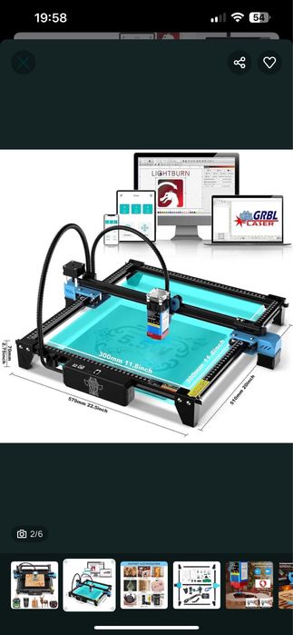 CNC Laser Gravare TTS 55 Pro