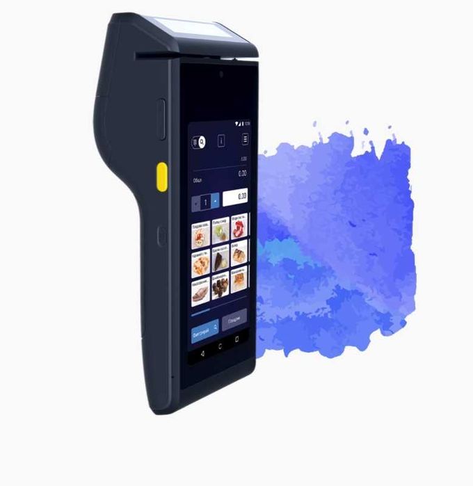 Касов апарат Bluecash-50 преносим със сканер и безконтактно плащане