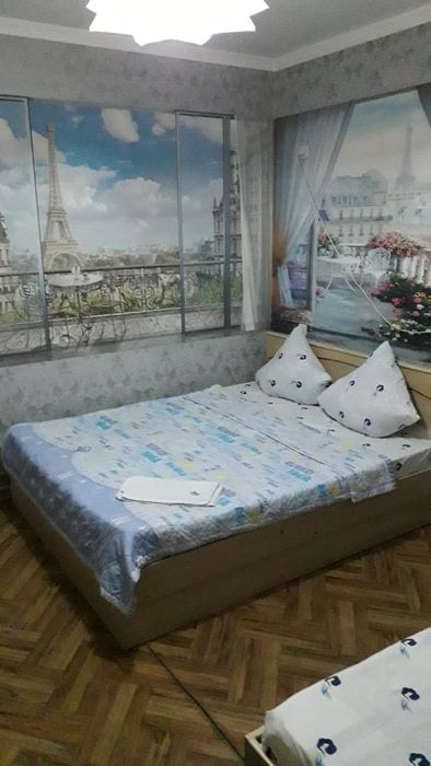 Квартира  отдых в 1 этажной доме с огороженной дворе посуточно сдам