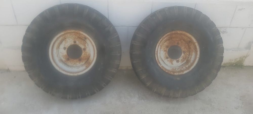 Колёса в сборе с дисками.