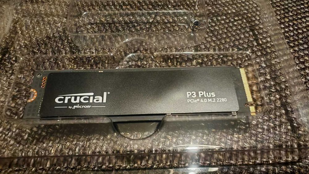 НОВ ! Crucial P3 Plus 1TB SSD диск PCIe 4.0 x4, NVMe, M.2 2280