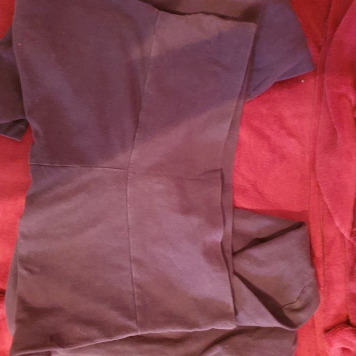 Pantaloni bumbac 95% 5 la suta lycra colant gravida decathlon sport