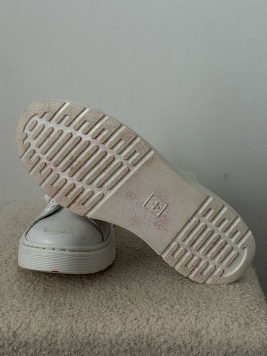 Adidasi Dr. Martens Dante albi din piele marimea 38