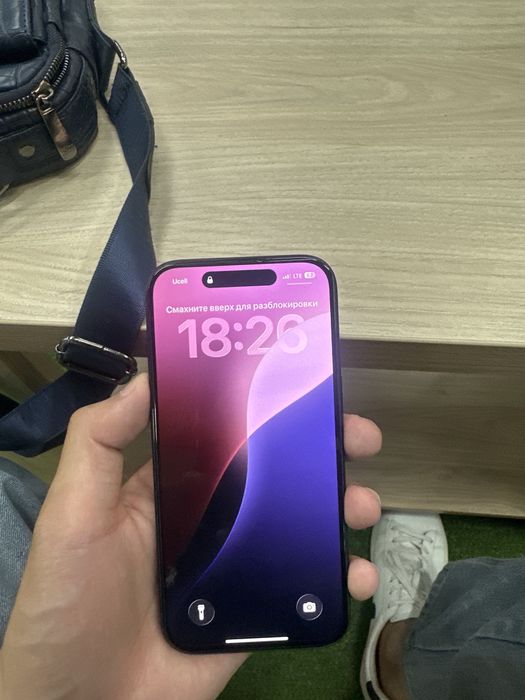 Iphone 15 86 yomkst 128 xotira qora rang CH/A