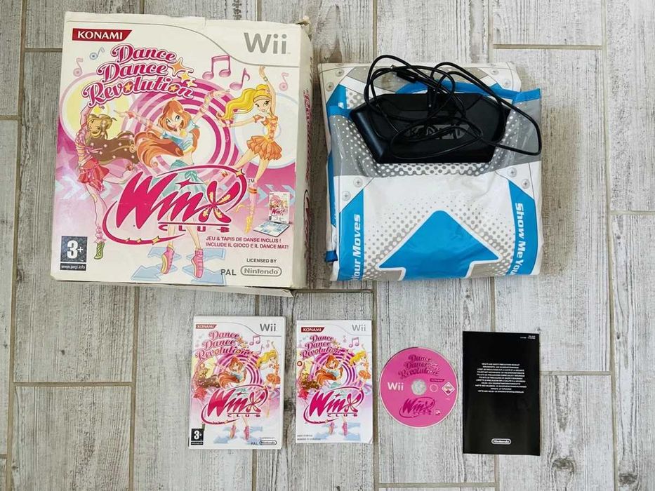 Pack Mat Game Winx Dance dance revolution Nintendo Wii si JOC