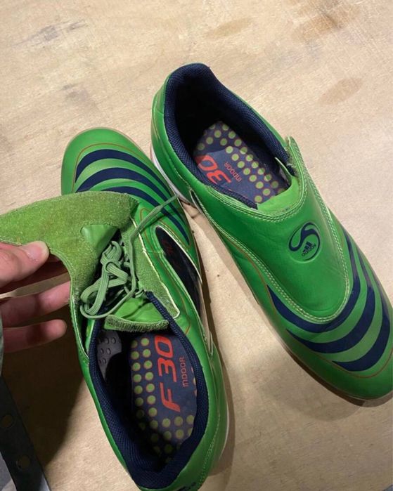 винтидж adidas бутонки f30 indoor football