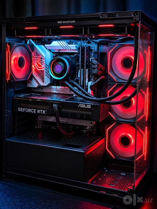 Игровой ПК. ASUS ROG Strix Z790 / Core i5-14600KF / RTX 5060 Ti / 32Gb