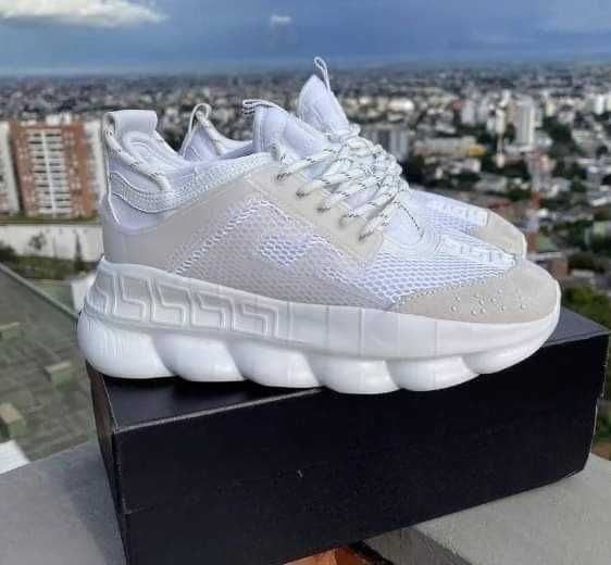 Adidasi Versace Full White (Livrare cu verificare)