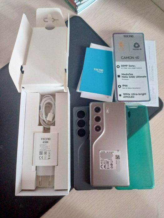 TECNO CAMON 40 8/256 с гарантией от DNS
