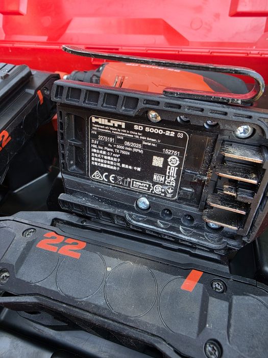 Filetanta rigips Hilti Nuron SD5000-22