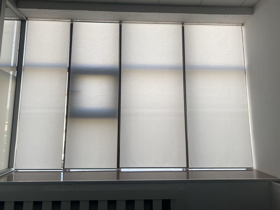 Ролл-шторы белые