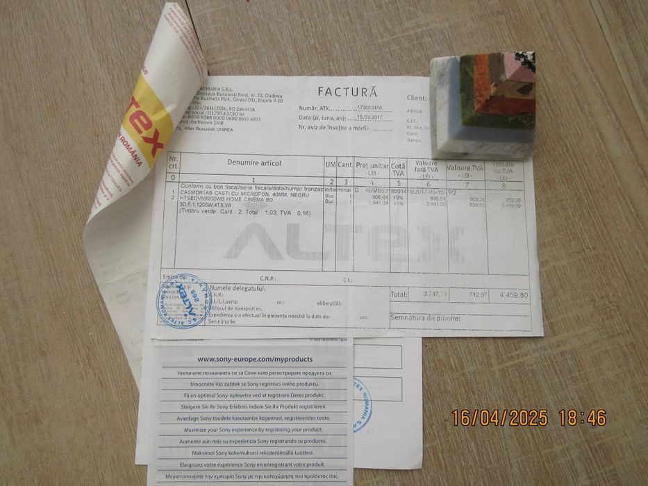 Sistem Home Cinema 5.1 Sony BDVN9200WB 1200 W RMS 29 Kg.