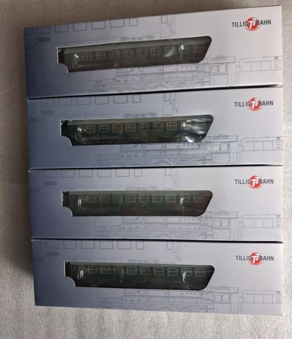 Tillig vagoane trenulet electric scara TT