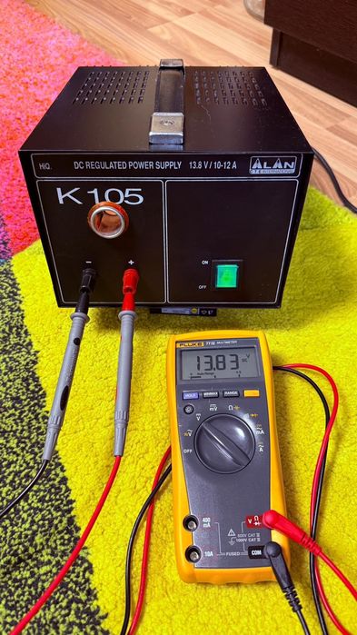 Sursa liniară 13.8 V  10-12 Amperi  Alan K. 105