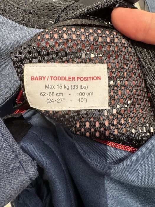 Эрго-рюкзак (слинг) BabyBjörn, джинс