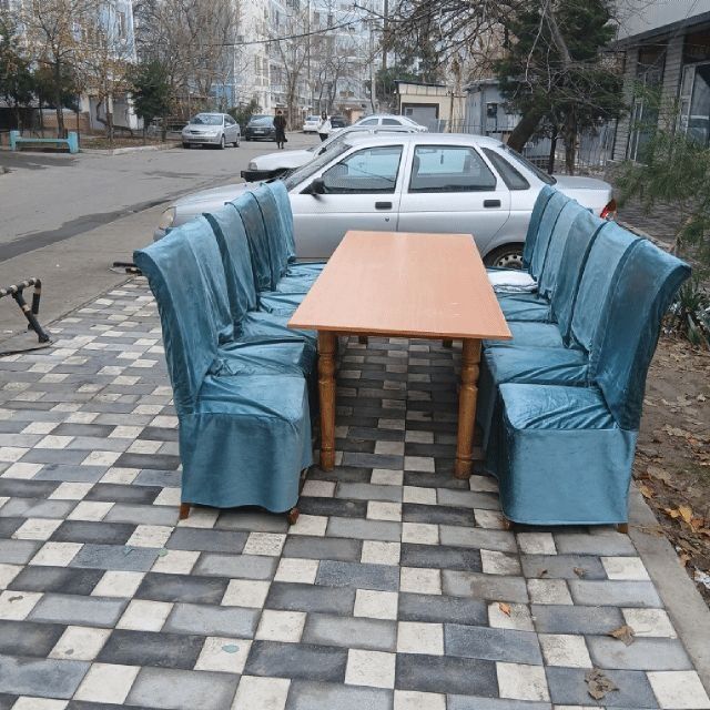 24/7 stol stul qozon ochoq samovor zontik naves xar xil turdagi razmer